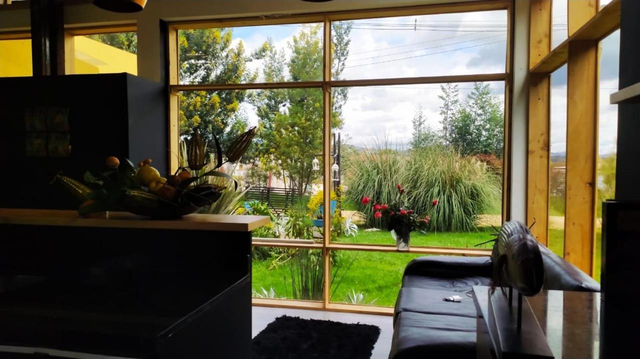 Amonita Casa Campestre, Via Tunja Paipa Villa Exteriör bild