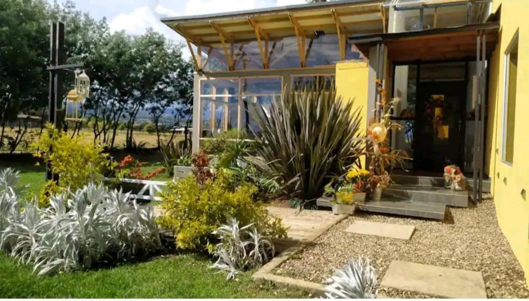 Amonita Casa Campestre, Via Tunja Paipa Villa Exteriör bild