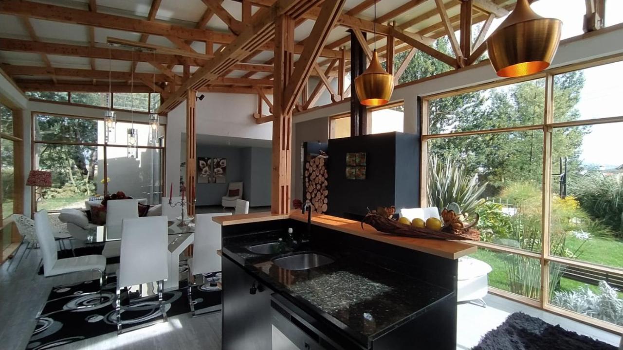 Amonita Casa Campestre, Via Tunja Paipa Villa Exteriör bild
